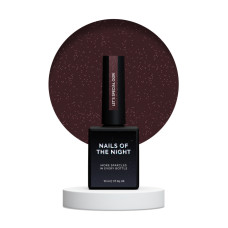 NAILSOFTHENIGHT Lakier hybrydowy z drobinką odblaskową Let's special Odri, 10 ml